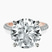 Pre-Designed 10kt Rose Gold Grace Micro pavé Eternity Lab Diamond Ring