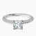 Pre-Designed Platinum Grace Micro pavé Eternity Lab Diamond Ring