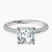 Pre-Designed Platinum Grace Micro pavé Eternity Lab Diamond Ring