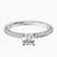 Pre-Designed Platinum Grace Micro pavé Eternity Lab Diamond Ring