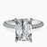 Pre-Designed 10kt White Gold Grace Micro pavé Eternity Lab Diamond Ring