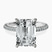 Pre-Designed 10kt White Gold Grace Micro pavé Eternity Lab Diamond Ring