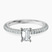Pre-Designed 18kt White Gold Grace Micro pavé Eternity Lab Diamond Ring