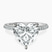 Pre-Designed Platinum Grace Micro pavé Eternity Lab Diamond Ring