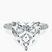 Pre-Designed Platinum Grace Micro pavé Eternity Lab Diamond Ring