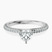 Pre-Designed Platinum Grace Micro pavé Eternity Lab Diamond Ring