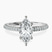 Pre-Designed Platinum Grace Micro pavé Eternity Lab Diamond Ring