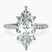 Pre-Designed Platinum Grace Micro pavé Eternity Lab Diamond Ring