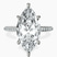 Pre-Designed 10kt White Gold Grace Micro pavé Eternity Lab Diamond Ring