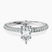 Pre-Designed Platinum Grace Micro pavé Eternity Lab Diamond Ring