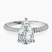 Platinum Grace Micro pavé Eternity Lab Diamond Ring