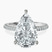 Pre-Designed Platinum Grace Micro pavé Eternity Lab Diamond Ring