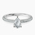 Pre-Designed Platinum Grace Micro pavé Eternity Lab Diamond Ring