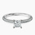 Pre-Designed Platinum Grace Micro pavé Eternity Lab Diamond Ring