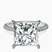 Pre-Designed Platinum Grace Micro pavé Eternity Lab Diamond Ring