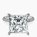 Pre-Designed 14kt White Gold Grace Micro pavé Eternity Lab Diamond Ring