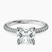 Pre-Designed 14kt White Gold Grace Micro pavé Eternity Lab Diamond Ring