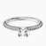 Pre-Designed Platinum Grace Micro pavé Eternity Lab Diamond Ring