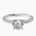 Pre-Designed 14kt White Gold Grace Micro pavé Eternity Lab Diamond Ring