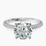 Pre-Designed 18kt White Gold Grace Micro pavé Eternity Lab Diamond Ring