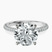 Pre-Designed Platinum Grace Micro pavé Eternity Lab Diamond Ring