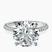 Pre-Designed Platinum Grace Micro pavé Eternity Lab Diamond Ring