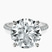 Pre-Designed 10kt White Gold Grace Micro pavé Eternity Lab Diamond Ring