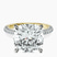 Pre-Designed 14kt Yellow Gold Grace Micro pavé Eternity Lab Diamond Ring