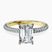 18kt Yellow Gold Grace Micro pavé Eternity Lab Diamond Ring