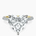 Pre-Designed 14kt Yellow Gold Grace Micro pavé Eternity Lab Diamond Ring