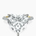 Pre-Designed 10kt Yellow Gold Grace Micro pavé Eternity Lab Diamond Ring