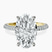 Pre-Designed 14kt Yellow Gold Grace Micro pavé Eternity Lab Diamond Ring