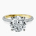 Pre-Designed 10kt Yellow Gold Grace Micro pavé Eternity Lab Diamond Ring