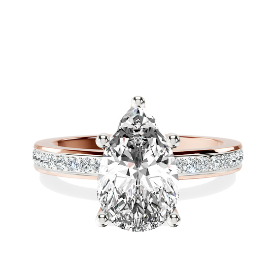 Charm Of Love Eternity Lab Diamond Ring