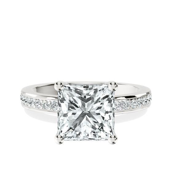 Charm Of Love Eternity Lab Diamond Ring