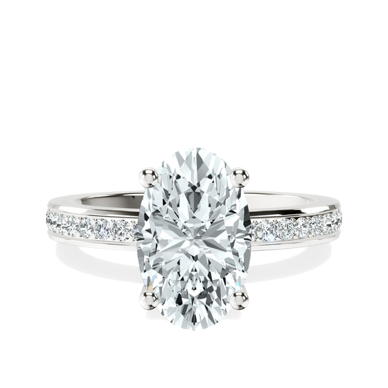 Charm Of Love Eternity Lab Diamond Ring