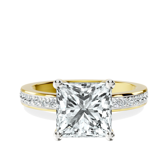 Charm Of Love Eternity Lab Diamond Ring