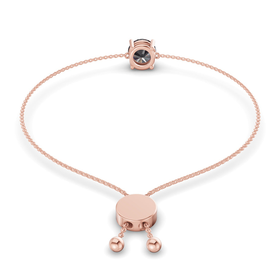 Paula Black Round Fashion Bracelet left view