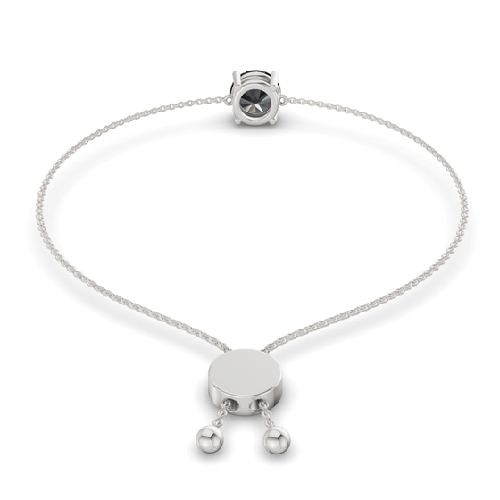 Paula Black Round Fashion Bracelet left view