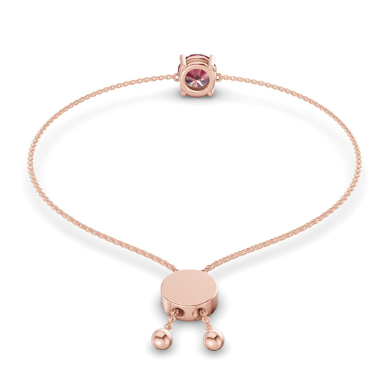 Paula Round Cherry Cognac Fashion Bracelet left view