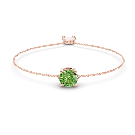 Paula Ocean Green Round Fashion Bracelet front view