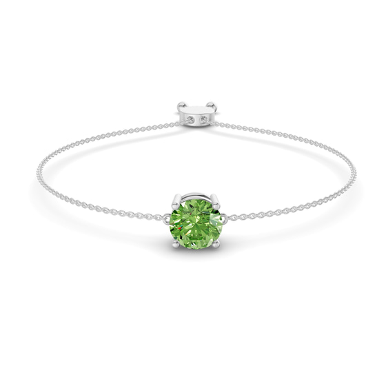 Paula Ocean Green Round Fashion Bracelet front view