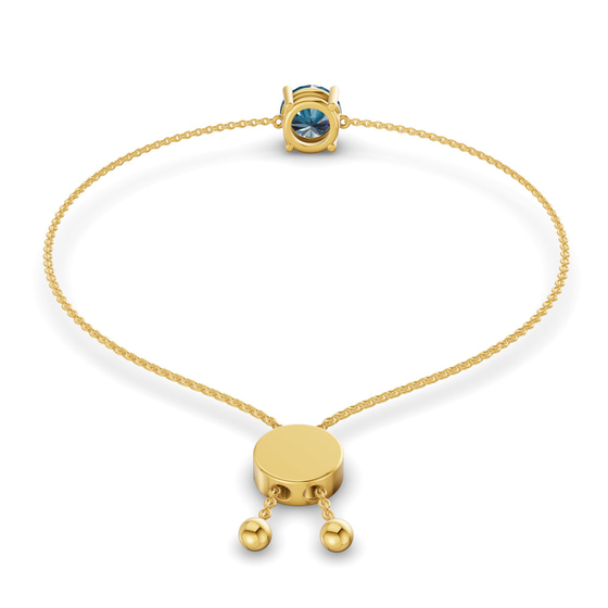 Paula Royal Blue Round Fashion Bracelet left view