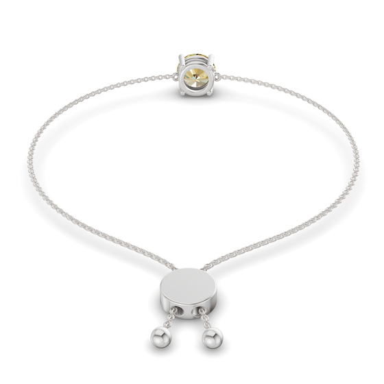 Paula Lemon Yellow Round Fashion Bracelet left view