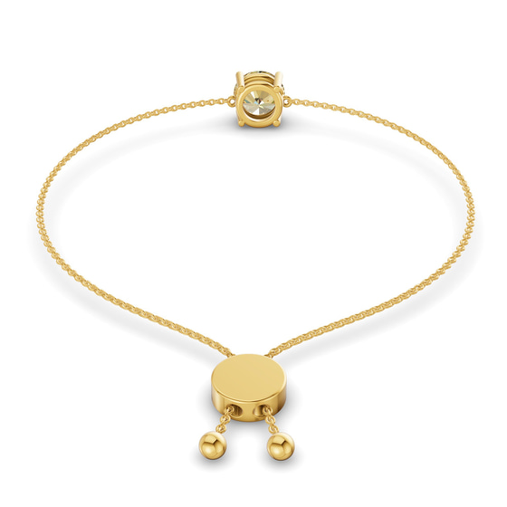 Paula Lemon Yellow Round Fashion Bracelet left view