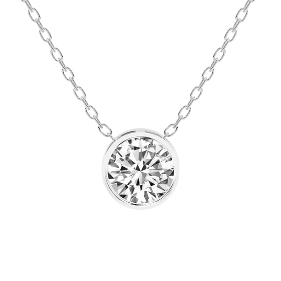 Globe Slider Lab Grown Diamond Pendant
