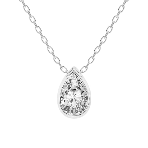 Globe Slider Lab Grown Diamond Pendant