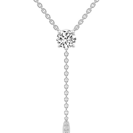 Vanna Lariat Lab Grown Diamond Pendant