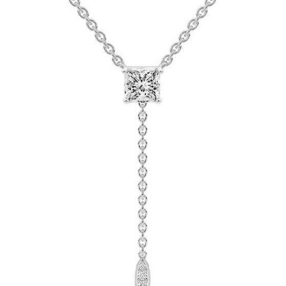 Vanna Lariat Lab Grown Diamond Pendant