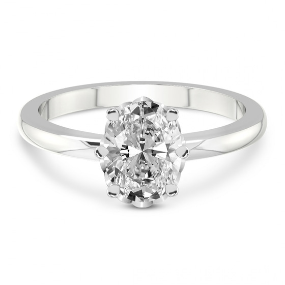 Malissa Solitaire Lab Diamond Ring
